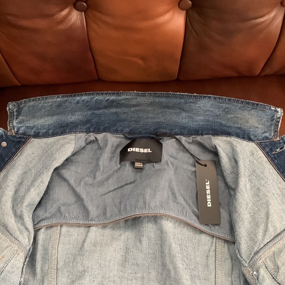 Diesel D-ASHTON-T JACKET DENIM - Picture 14 of 15